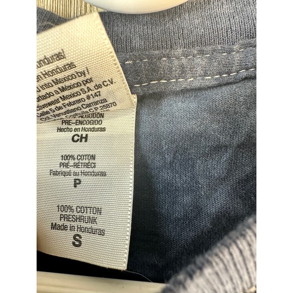 American Wolfpack Mens Shirt Sz Small Blue Tie Dye USA Flag Patriotic Outdoor - Picture 5 of 6